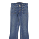 HUDSON Womens Blue Slim Flared Denim Medium W26 L30 Stylish Casual Zip Cotton