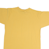 PRARIE MOUNTAIN Mens Yellow Graphic T-Shirt L Short Sleeve Crew Neck Snowmobile