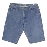WRANGLER Mens Denim Blue Cotton Casual Shorts XL W38 Classic Fit Authentic
