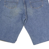 WRANGLER Mens Denim Blue Cotton Casual Shorts XL W38 Classic Fit Authentic