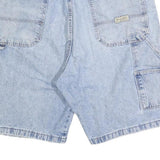 WRANGLER Mens Shorts Blue Casual Denim L W34 Workwear Pockets