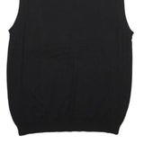 CONCEPTS Mens Black Patterned V-Neck Chunky Knit XL Argyle Sweater Vest Cotton