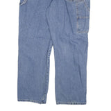 DICKIES Mens Regular Blue Denim Jeans W38 L30 Workwear Zip Closure