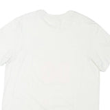 NIKE Mens White Just Do It Graphic T-Shirt L Short Sleeve Crew Neck