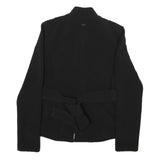 ARMANI EXCHANGE Womens Black Button Jacket S Polyester Blend Tailored Plain
