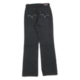 LEVI'S 512 Bootcut Womens Jeans Black Slim Denim W26 L28 Stylish Cotton Blend