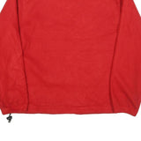 MTAPRO Mens Red Jacket L Polyester Blend Plain Zip Casual Wear Outerwear