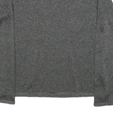 LAUREN RALPH LAUREN Womens Grey Basic Top Long Sleeve Crew Neck Plain S