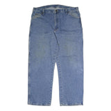 DICKIES Mens Regular Blue Denim Jeans W40 L30 Zip Closure Workwear