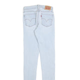 LEVI'S 710 Womens Jeans Blue Slim Skinny Denim Light W27 L32 Stretch Cotton