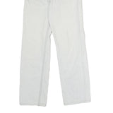 LEVI'S Mens Jeans White Regular Straight Denim W24 L28 Classic Cotton Zip