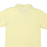 TOMMY HILFIGER Womens Yellow Short Sleeve Plain XL Polo Shirt Cotton Blend