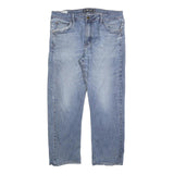 DICKIES Mens Jeans Blue Regular Straight Denim Light W36 L28 Casual Wear