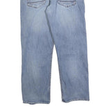 DICKIES Mens Jeans Blue Regular Straight Denim Light W36 L28 Casual Wear