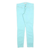 LEVI'S Womens Jeans Blue Slim Skinny Denim W29 L29 Stylish Zip Closure