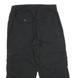GH BASS & CO Womens Black Cotton Cargo Shorts M W28 Casual Pocketed Drawstring