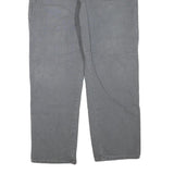 DICKIES Mens Jeans Grey Regular Straight Denim W40 L32 Workwear Utility
