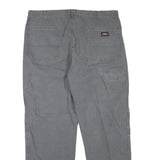 DICKIES Mens Jeans Grey Regular Straight Denim W40 L32 Workwear Utility