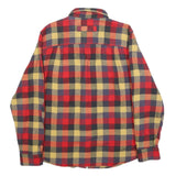 WOOLRICH Mens Red & Yellow Checked Cotton Shirt M Casual Flannel Outdoor