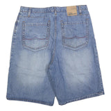 DOM ALTITUDE Mens Denim Blue Casual Shorts 2XL W40 Cotton Blend