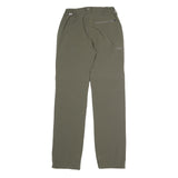 REGATTA Womens Polyester Green Regular Zip Trousers W25 L30 Outdoor Hiking