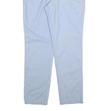 ANGELO LITRICO Mens Cotton Blend Light Blue Slim Slim Leg Trousers W34 L30