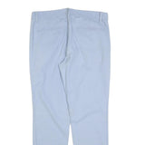 ANGELO LITRICO Mens Cotton Blend Light Blue Slim Slim Leg Trousers W34 L30