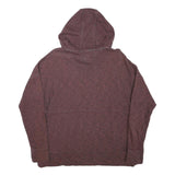 CARHARTT Womens Maroon Hoodie M Cotton Blend Pullover Casual Sweatshirt