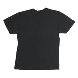 ADIDAS Mens Black The City Rules The West Graphic T-Shirt L Short Sleeve Crew