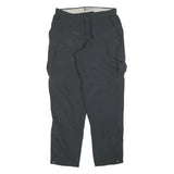 COLUMBIA Mens Polyester Relaxed Black Cargo Zip Trousers W34 L34 Outdoor