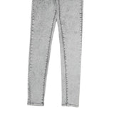 SINSAY Womens Slim Grey Denim Jeans Cotton Blend Zip W26 L27 Acid Wash Skinny