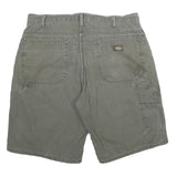 DICKIES Mens Shorts Grey Casual Cotton L W34 Workwear Durable Pocketed