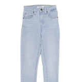LEVI'S 721 HIGH RISE SKINNY Womens Jeans Blue Slim Skinny Denim Light W25 L27
