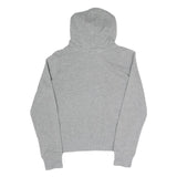 NIKE Womens Grey Hoodie S Nike Air Graphic Pullover Cotton Blend