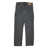 LEVI'S 514 Slim Mens Jeans Black Slim Straight Denim Medium W29 L30