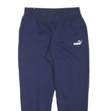 PUMA Mens Joggers Navy Blue M W30 L28 Classic Tapered Casual Sportswear