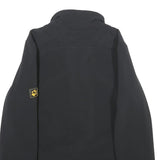 JACK WOLFSKIN Womens Black Softshell Jacket M Polyester Blend Zip Outdoor Layer