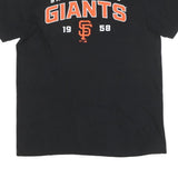 FANATICS Mens Black San Francisco Giants Graphic T-Shirt L Short Sleeve Crew