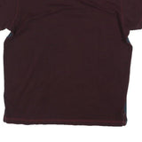 HARMONT & BLAINE Mens Blue & Burgundy Short Sleeve Polo Shirt M Cotton Blend HB