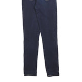 LEVI'S 721 Big E Womens Jeans Blue Slim Skinny Denim Medium W25 L28 High Rise