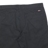 DICKIES Mens Black Casual Shorts XL W38 Workwear Cotton Blend Durable