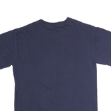 DISNEY Mens Blue Mickey Mouse 2012 Graphic T-Shirt L Short Sleeve Crew Neck