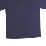 DISNEY Mens Blue Mickey Mouse 2012 Graphic T-Shirt L Short Sleeve Crew Neck