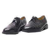 MARBOT Derby Shoes Black Leather Mens UK 8