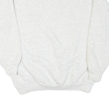 Mens White Grey Cup 1995 Crew Neck XL Vintage Football Sweatshirt Pullover