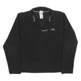 THE NORTH FACE Womens Black Plain Pullover Crew Neck Basic Knit Jumper L