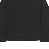 THE NORTH FACE Womens Black Plain Pullover Crew Neck Basic Knit Jumper L