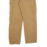 DICKIES Mens Jeans Beige Regular Straight Denim W32 L32 Workwear Utility