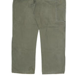 DICKIES Mens Regular Fit Jeans Olive Cotton Blend Zip W38 L30 Workwear