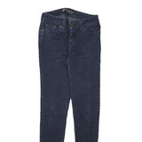 LEVI'S Womens Slim Fit 535 Slim Jeans Denim Dark W25 L28 Stretch Zip Fly